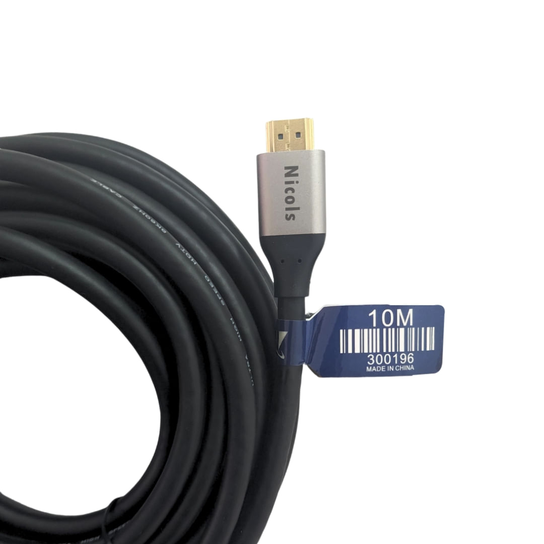 Cable HDMI a HDMI 8K 60HZ 10 metros V2.1 Nicols