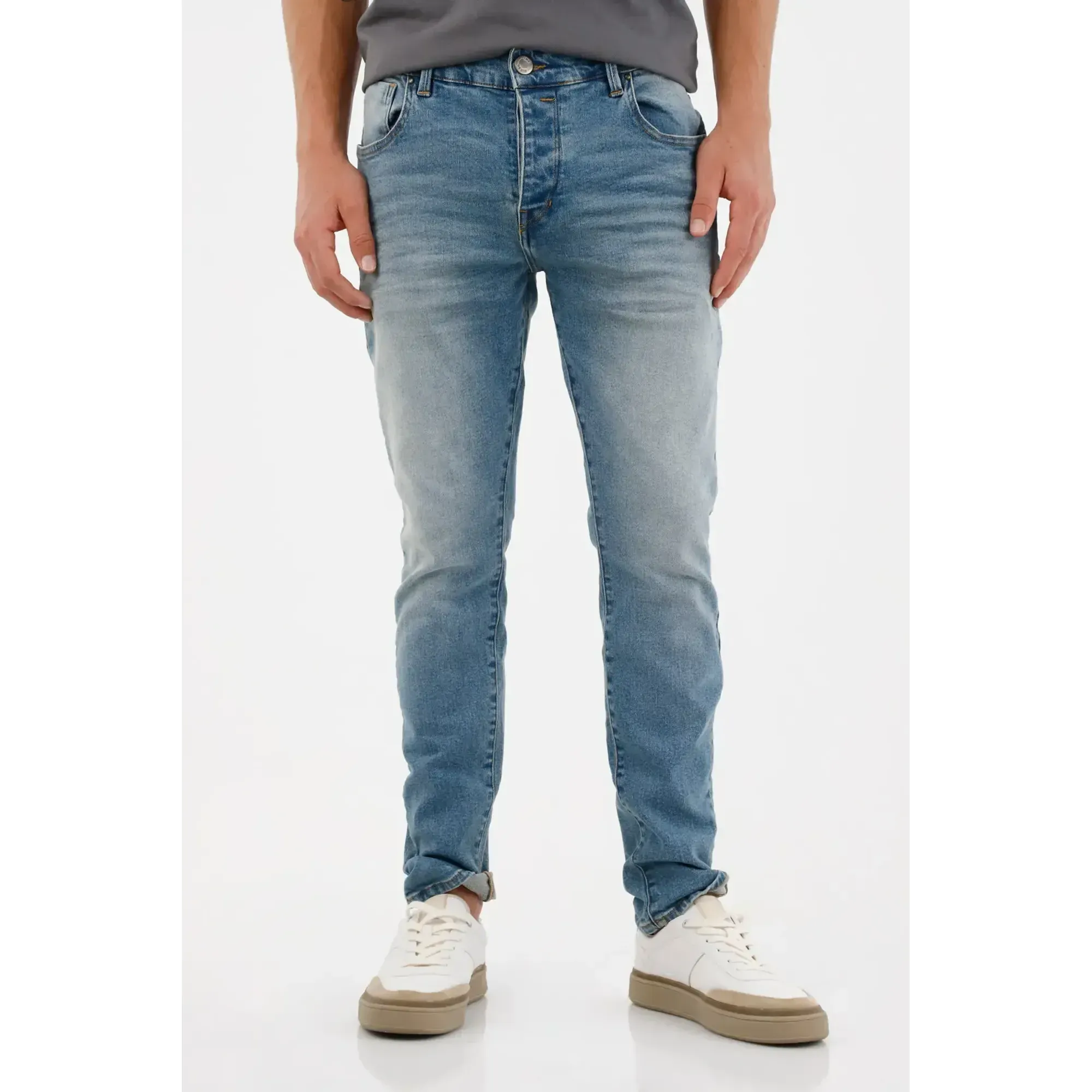 Jean Skinny tono medio para hombre