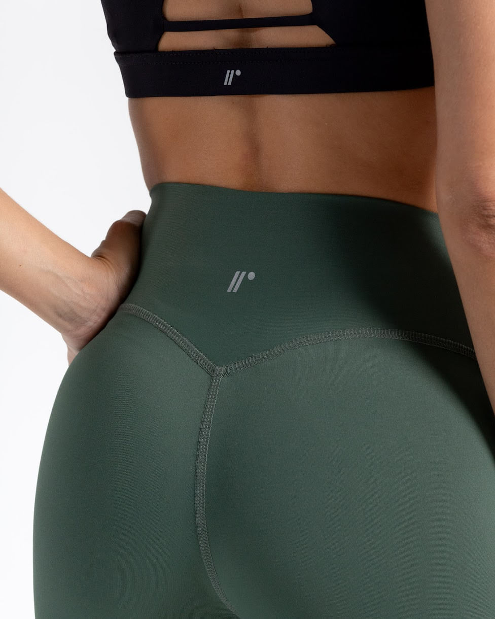 Leggings Vital Deportivo 66 Cm, Color Verde Laurel Para Mujer