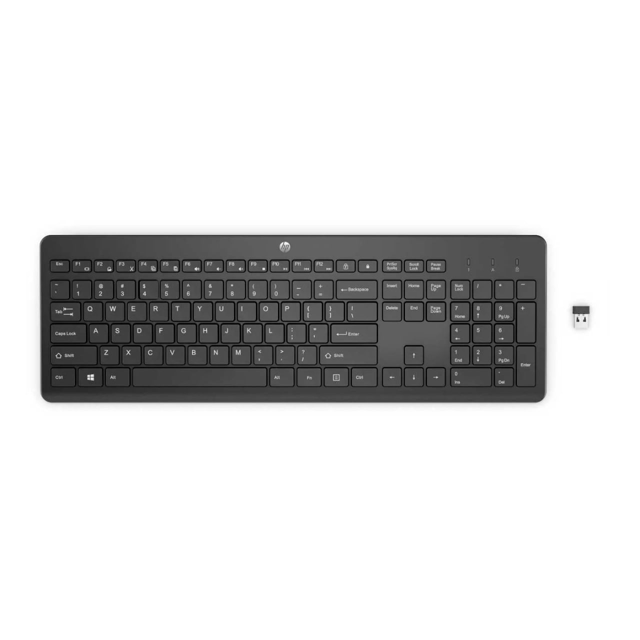 Teclado Hp 230 Inalámbrico Negro Idioma Español Latinoamérica