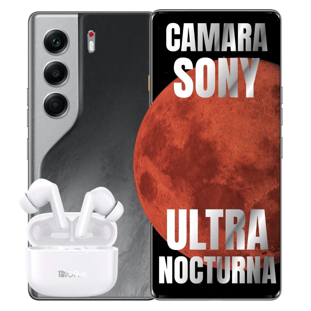 Celular TECNO CAMON 40 Pro 5G 256GB/8GB RAM – Negro