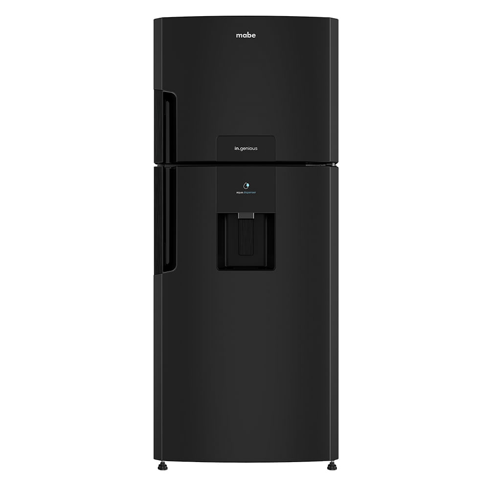 NEVERA MABE 470 LITROS REFRIGERACIÓN SUPERIOR RMP470BCG NEGRO