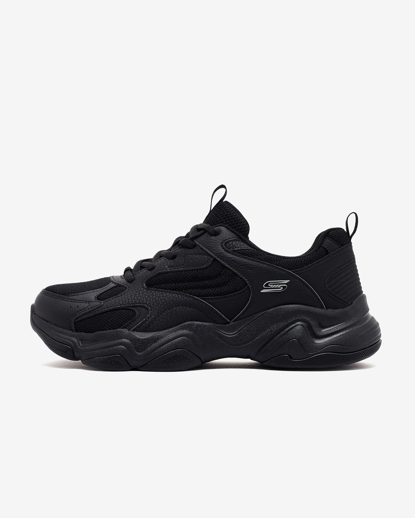 Tenis Skechers Mujer BOBS Sport 117685-BBK Negro Casual