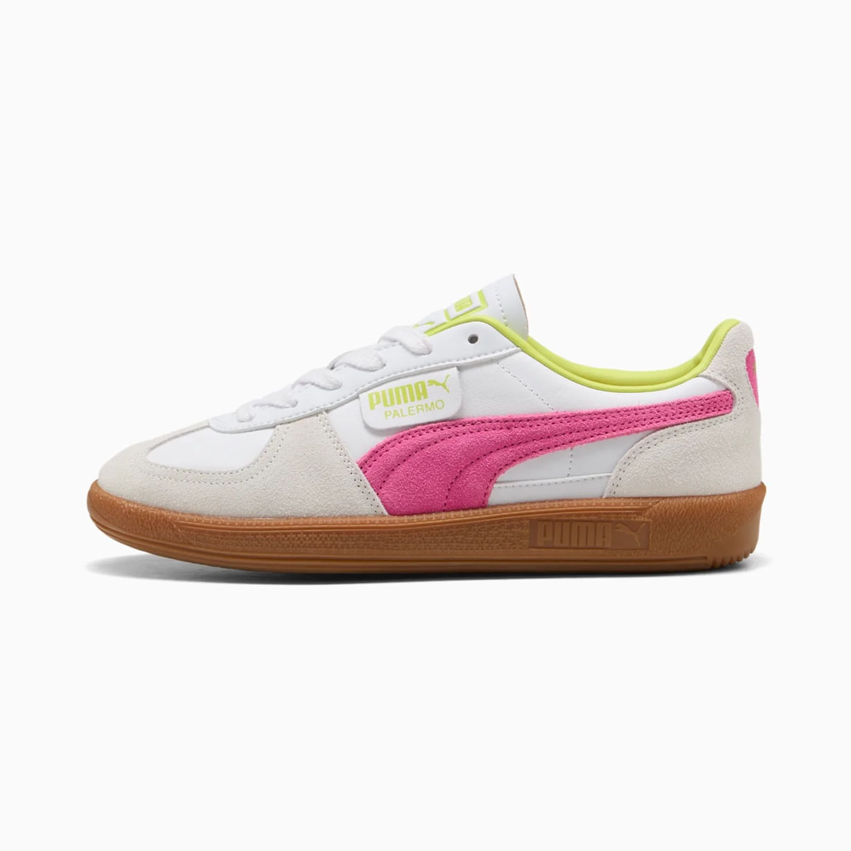 Tenis Puma Mujer Palermo Leather 396464-25 Blanco Casual