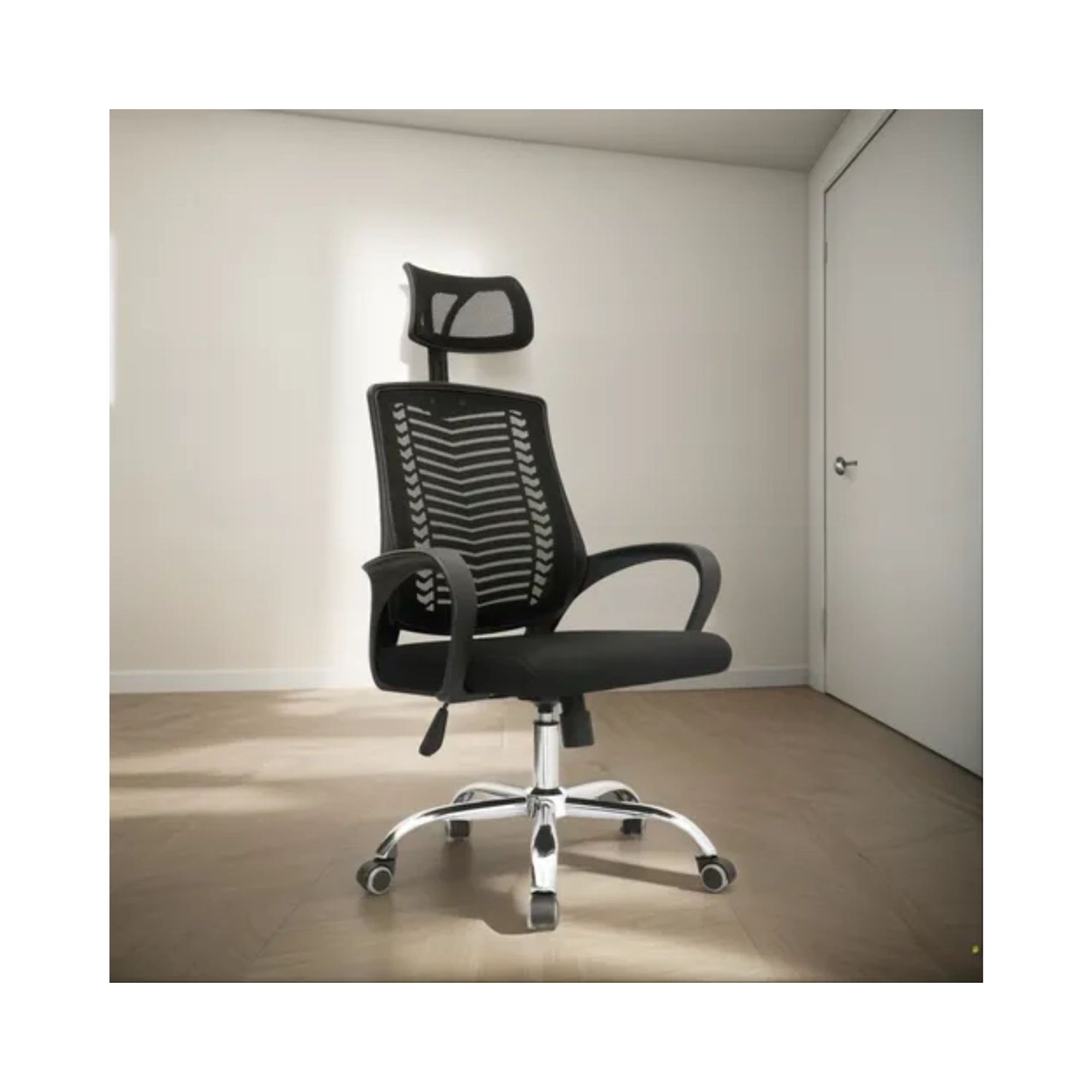 Silla Ejecutiva Lifan Con Cabecero Negro Bonno