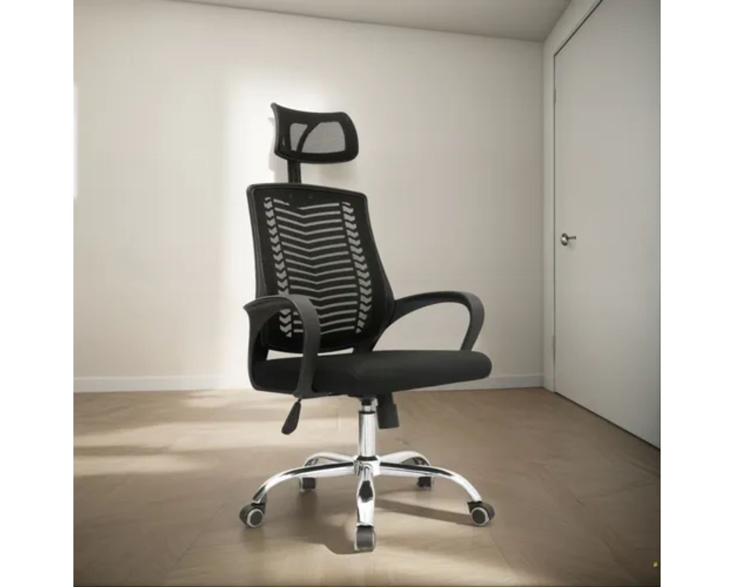 Silla Ejecutiva Lifan Con Cabecero Negro Bonno