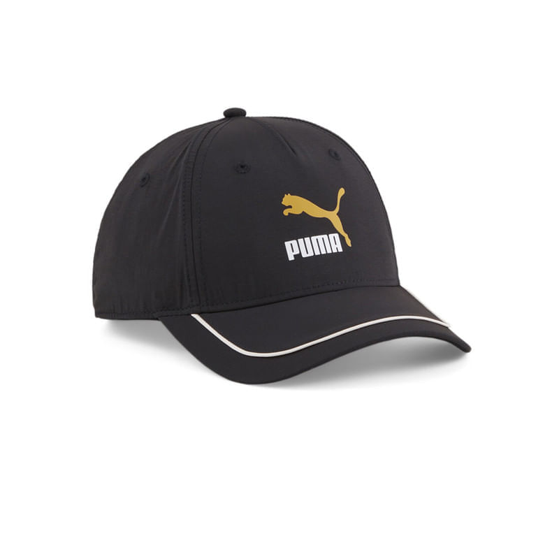 Gorra-Puma-Foeward-History-Color-Negro-Blanco-Dorado--Hombre