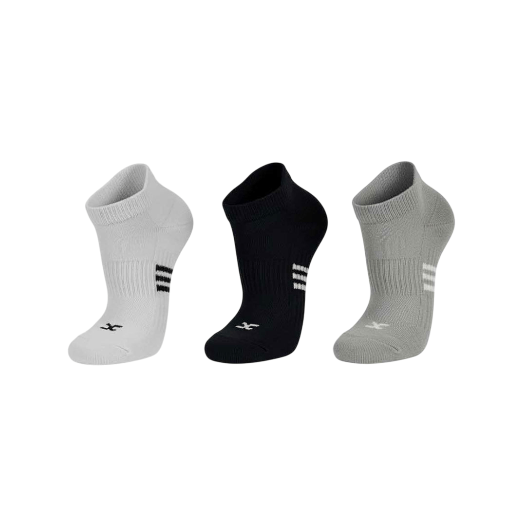 SET DE TRES MEDIAS TALONERAS LINEAS DC