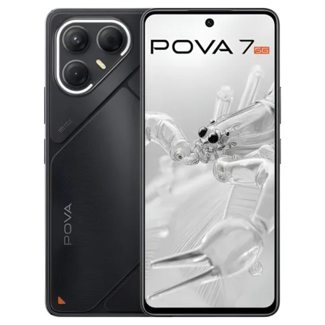 Celular TECNO POVA 7 256/8+8 5G Negro