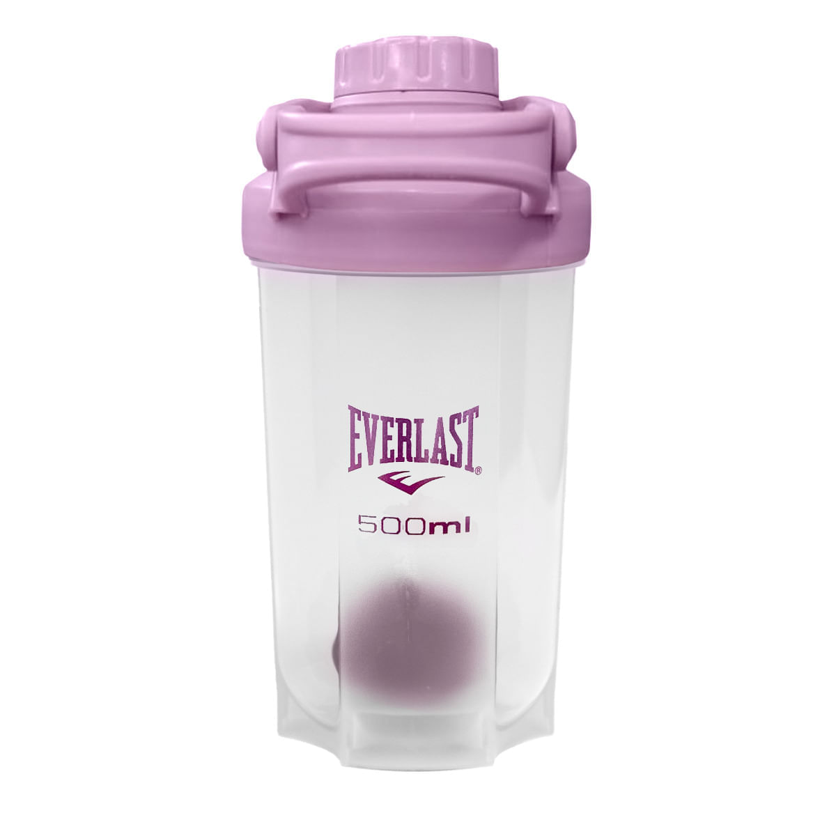 Botella Shaker 500ml Everlast Morado