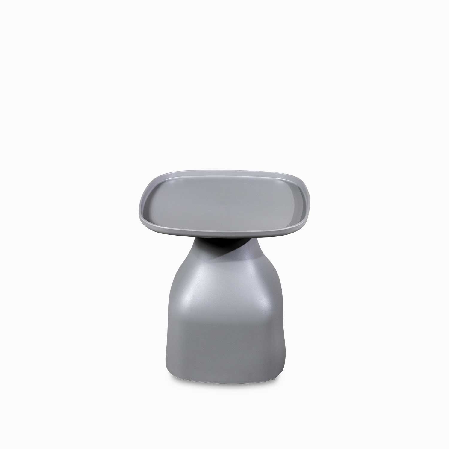Mesa auxiliar breton gris 50x48x48