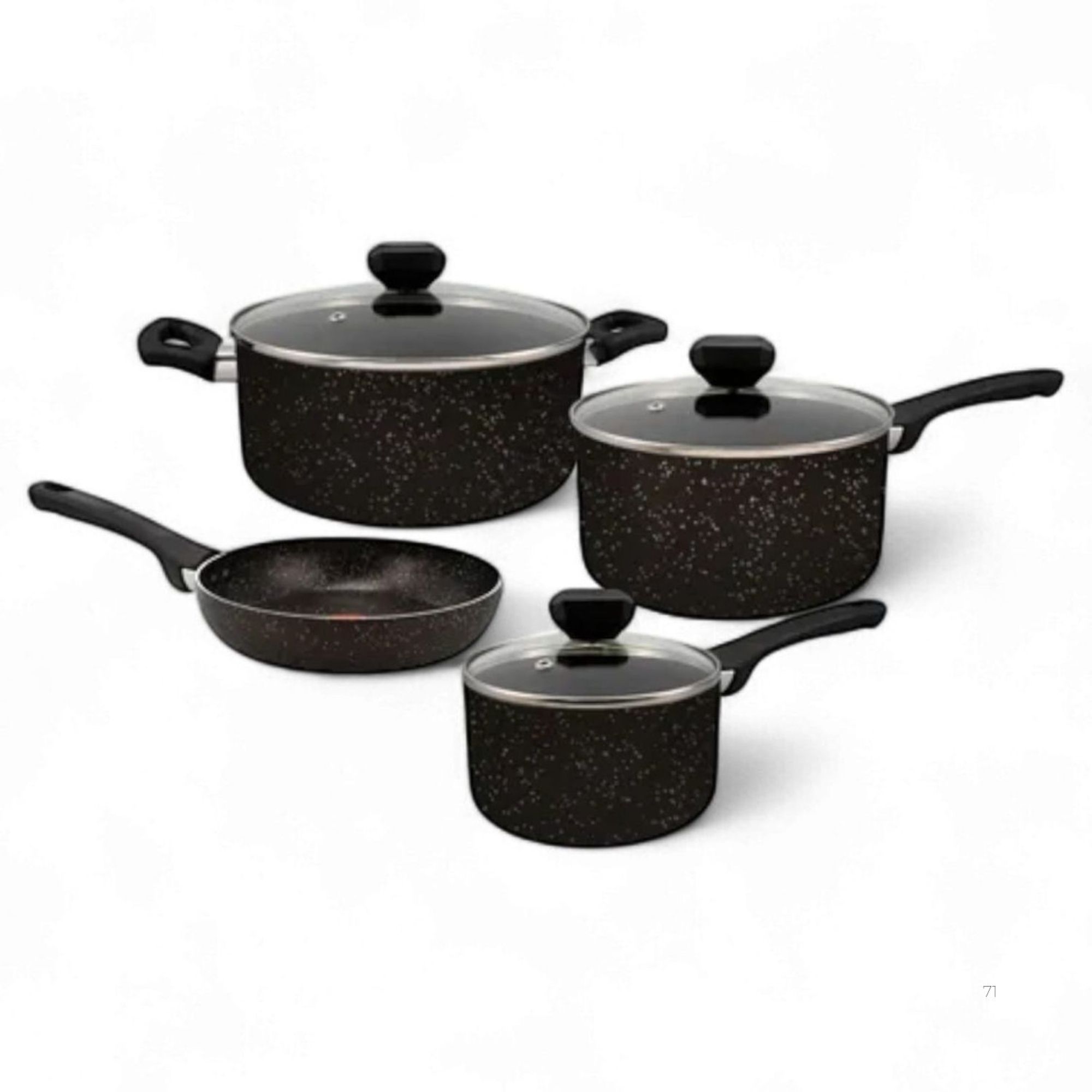 Batería de cocina IMUSA FORCE 7pzs Antihaderente