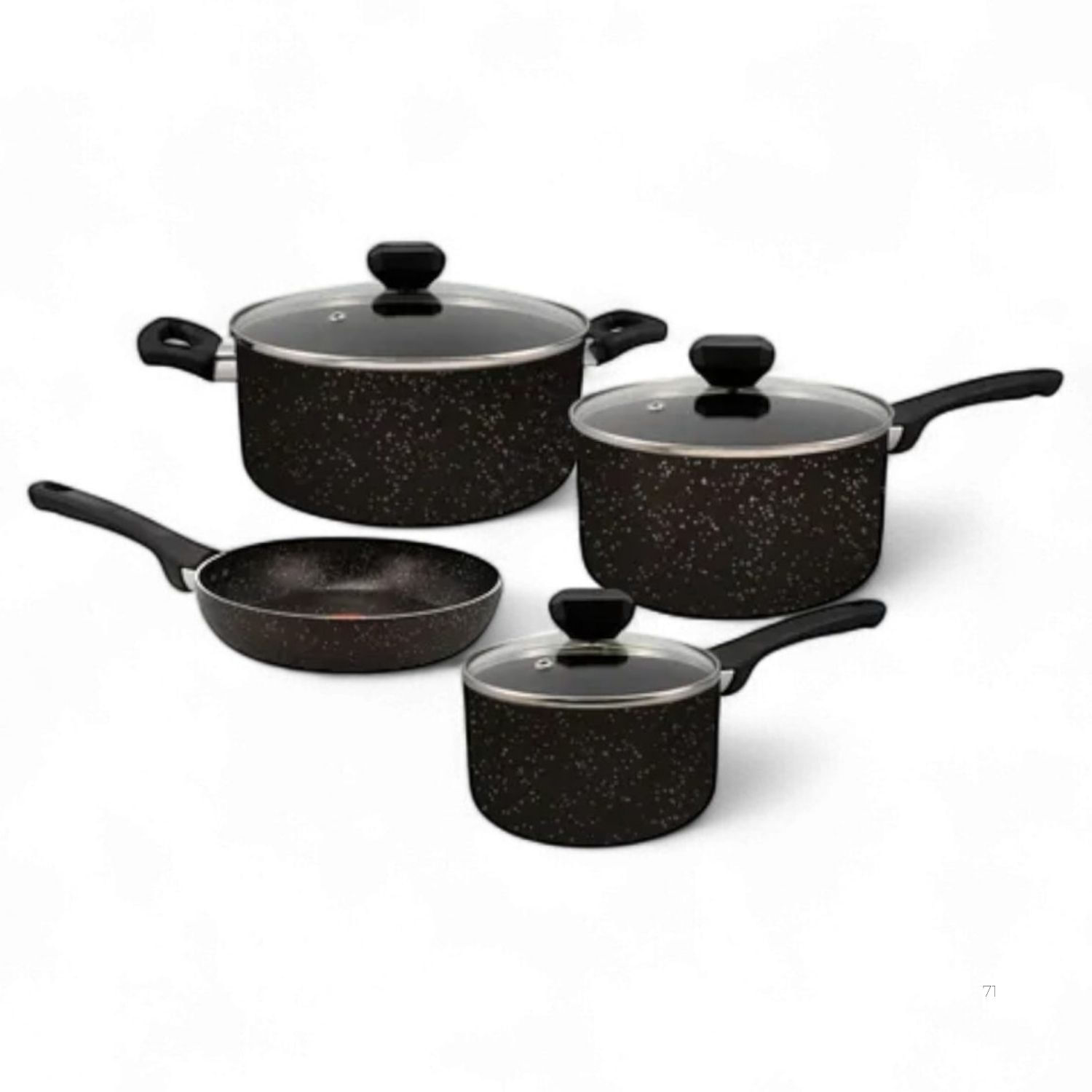 Batería de cocina IMUSA FORCE 7pzs Antihaderente