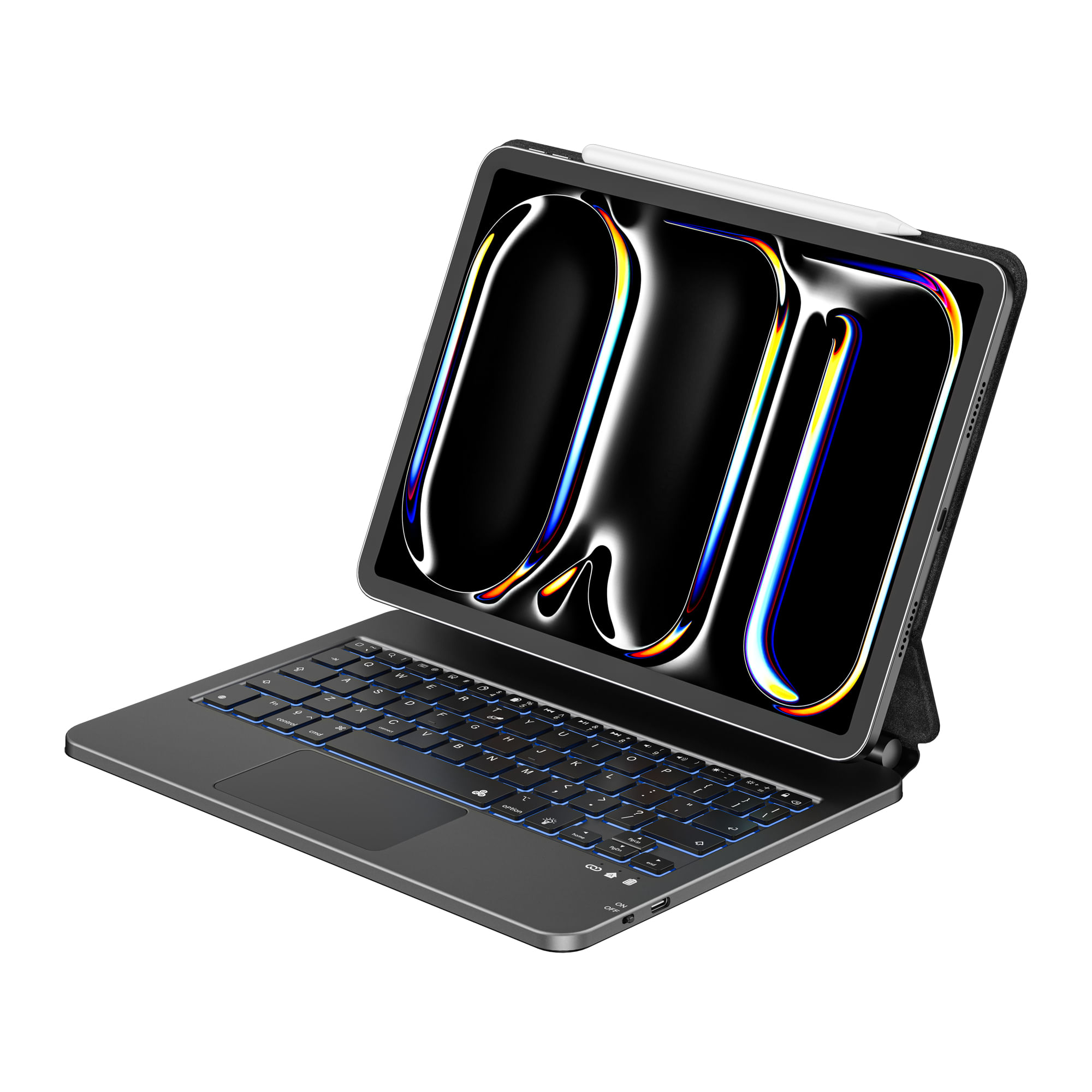 Keyboard Magic para iPad 11 Pro 2024 generación Air M2 Funda Con Teclado y Soporte magnético Premium