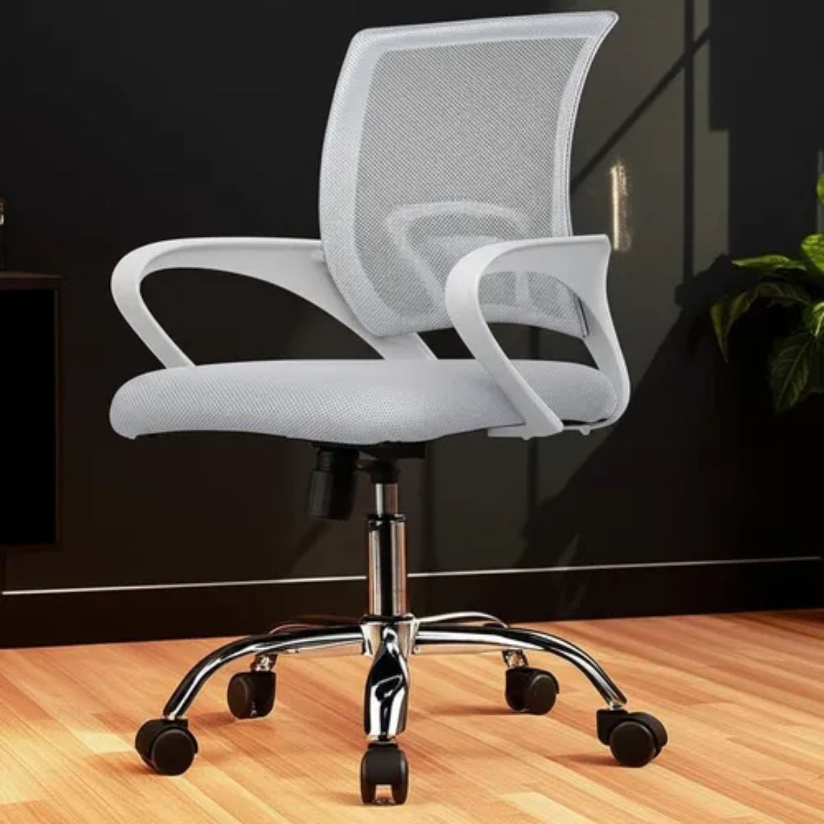 Silla De Escritorio Atlantis Eco Gris-blanco Bonno
