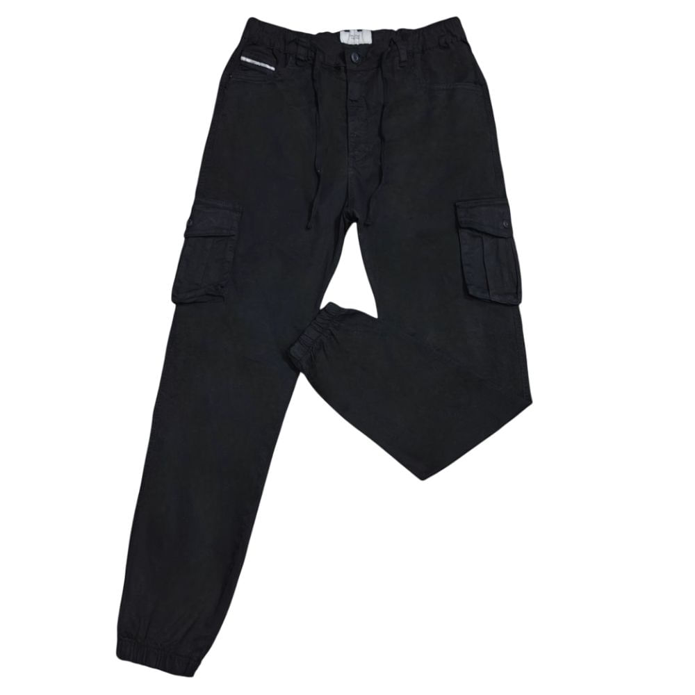 PANTALON UNPLUGGEED HOMBRE 56243R NEGRO