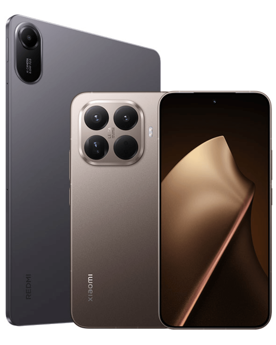 Combo Celular Xiaomi 15T Pro 5G 512Gb 12Ram Dorado + Redmi Pad 2