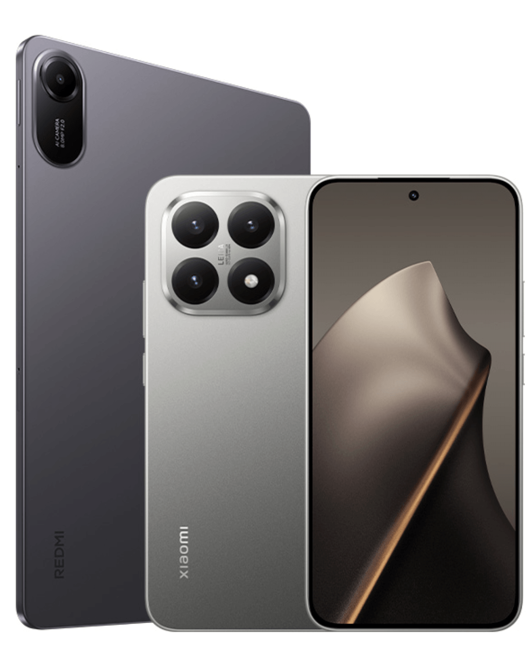 Combo Celular Xiaomi 15T 5G 512Gb 12Ram Gris + Redmi Pad 2