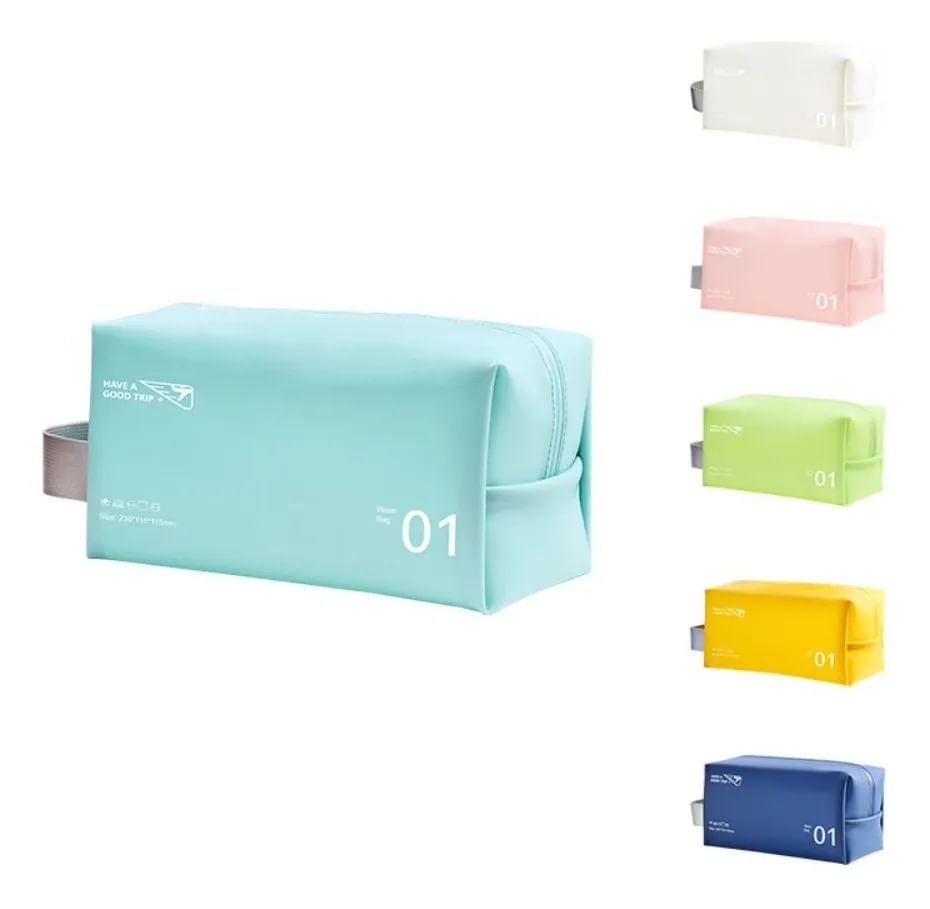 Estuche de Viaje Resistente al Agua – Tamaño Pequeño Portátil Antisalpicaduras para Viajes Compacto