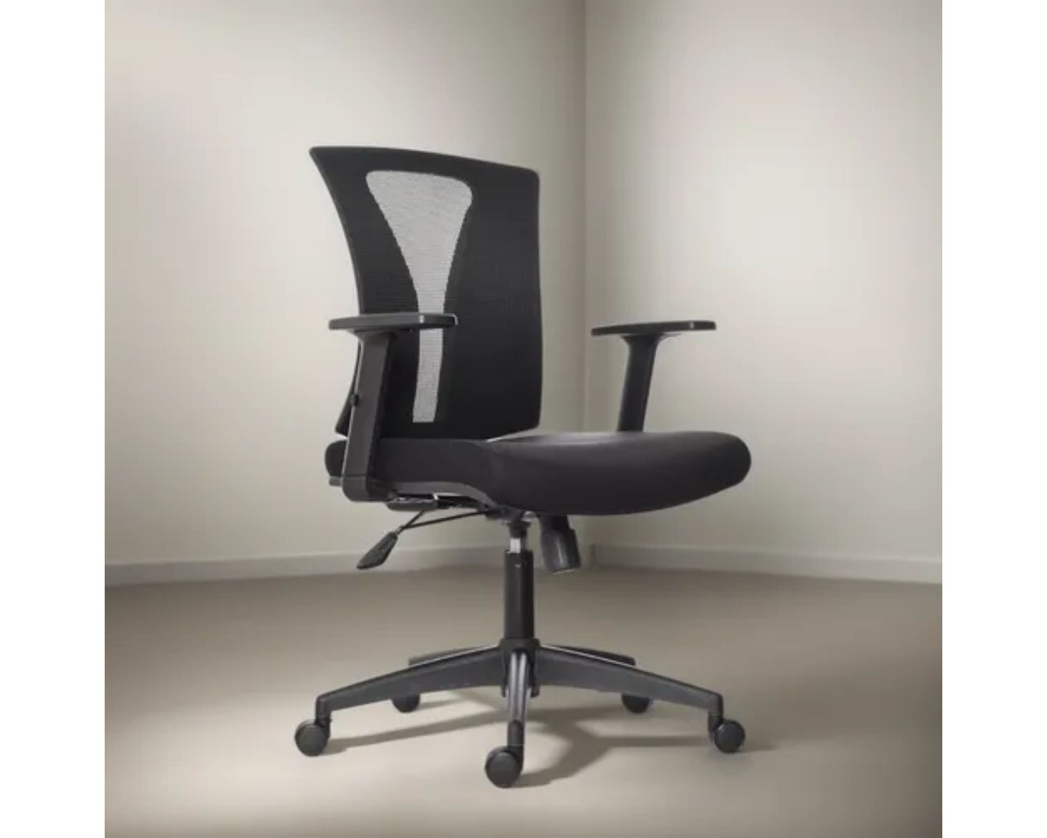 Silla De Escritorio Ergonómica Niza Ssl Negro Bonno