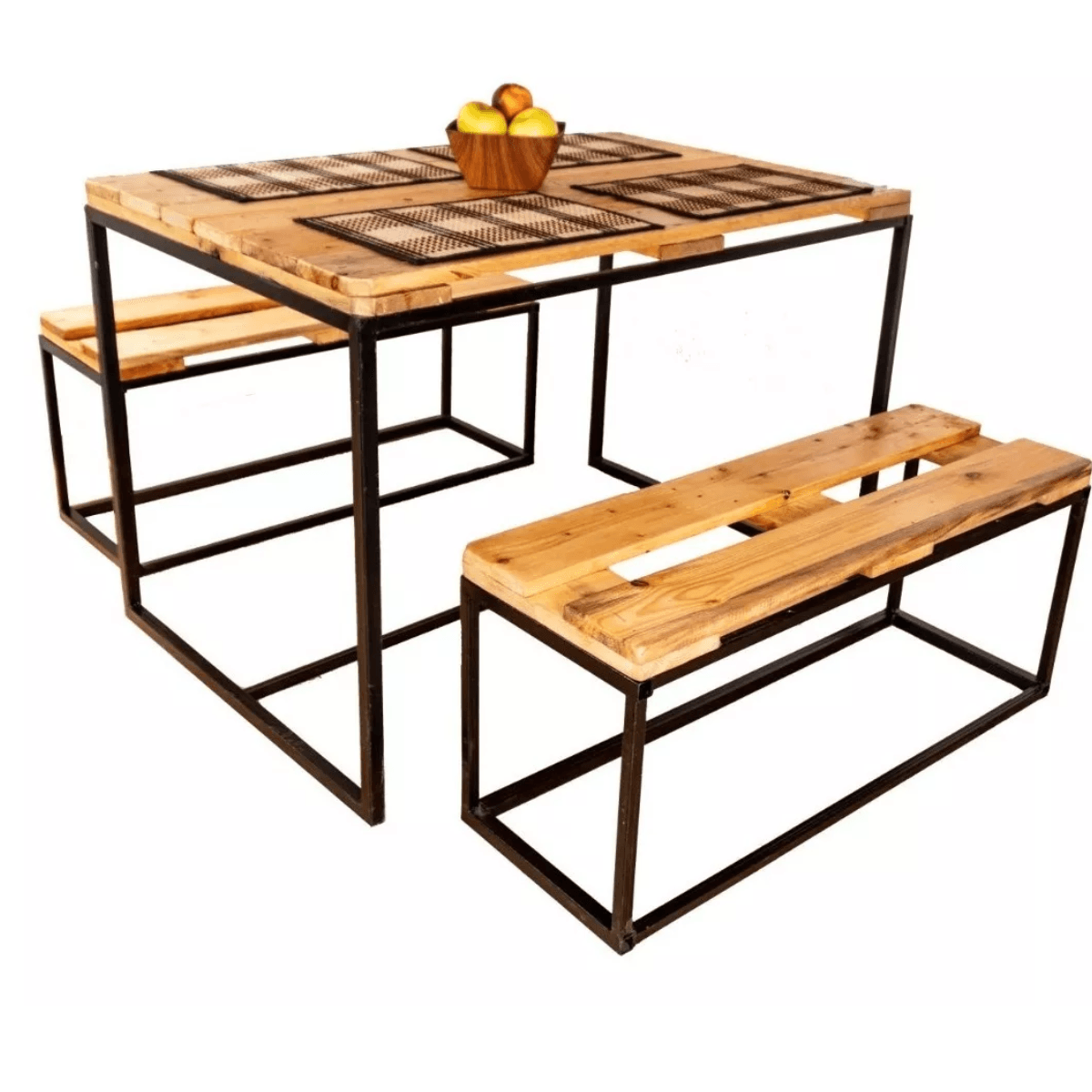 Comedor Palet - Estibas - Estructura En Acero Promo