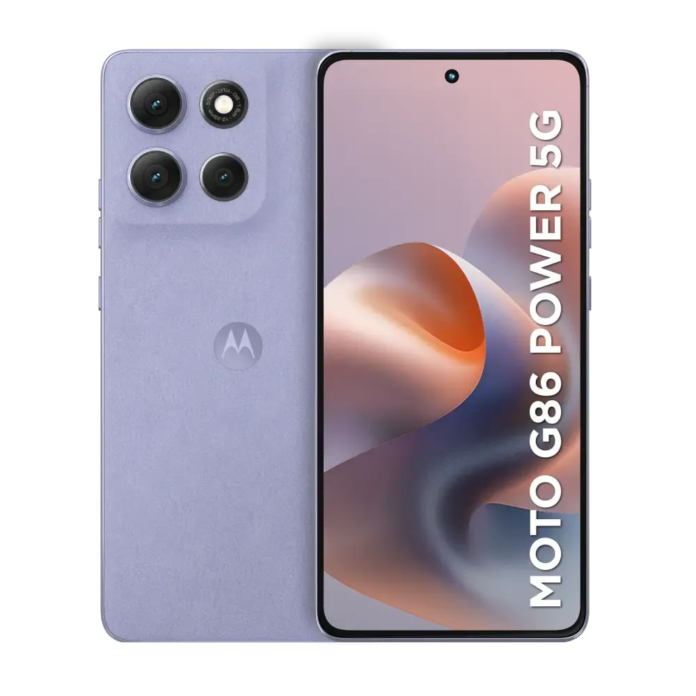 Celular Motorola G86 Power SIM+ eSIM 5G, 6.67'' 256GB /8GB IP68 /IP69 6720mAh 30W, Lila