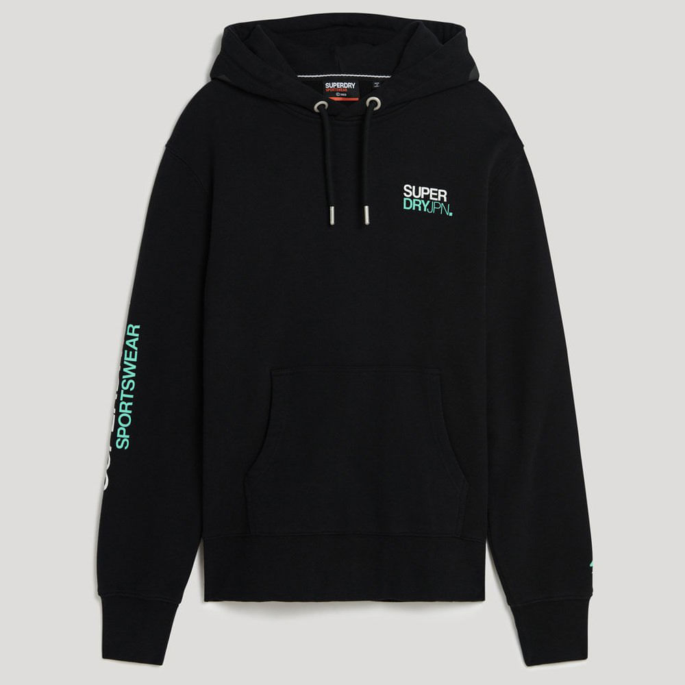 Buzo Cerrado Para Hombre Sportswear Logo Loose Hood Superdry