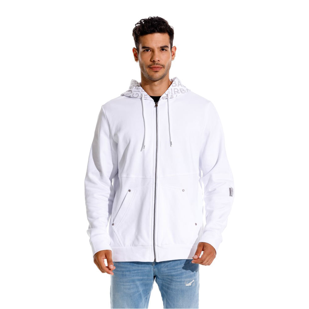Buzo Hoodie Abierto Para Hombre Longtail Girbaud