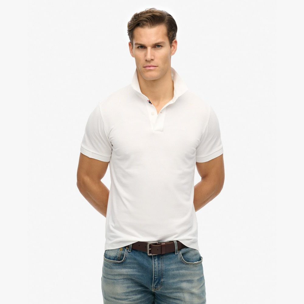 Polo Manga Corta Para Hombre City Pique Superdry