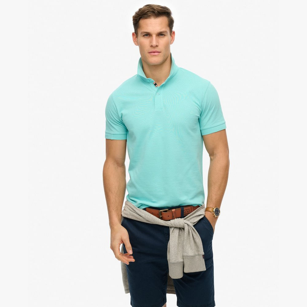 Polo Manga Corta Para Hombre City Pique Superdry
