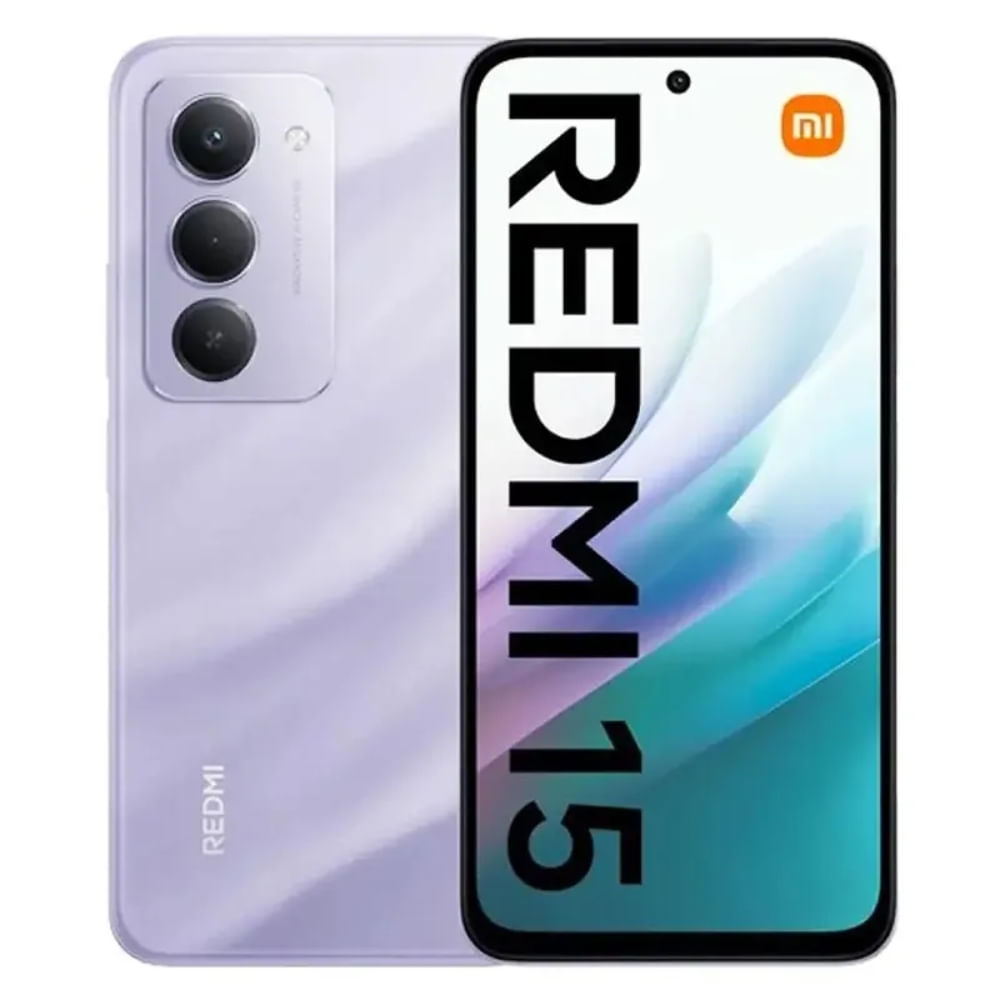 Celular Xiaomi Redmi 15 Dual Sim 256GB /8GB 6.9'' 50Mpx, IP64 Lavanda