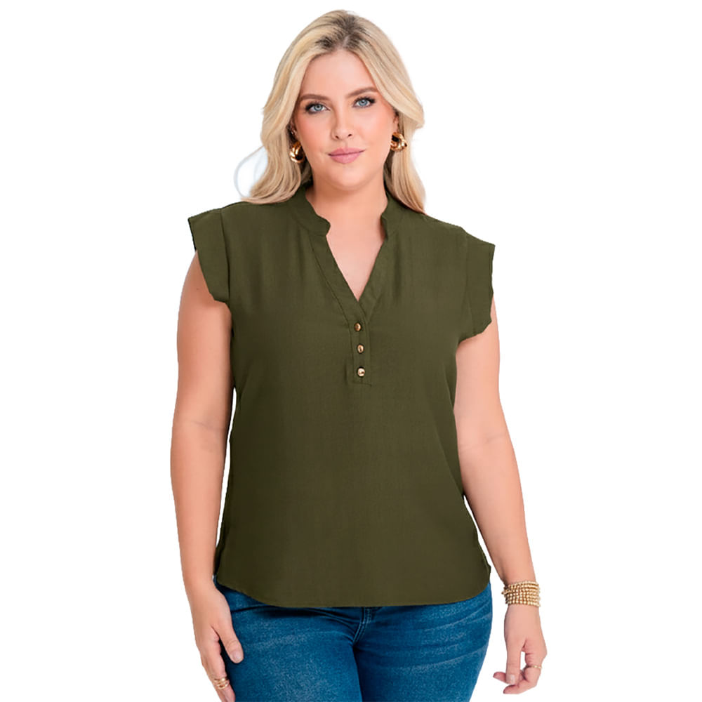 BLUSA VIKATS MUJER AG7667 VERDE