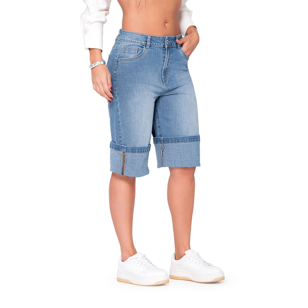 SHORT TRUCCOS JEANS MUJER T01097057