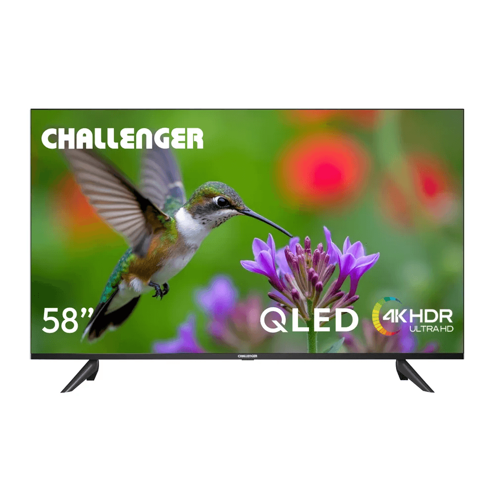 Televisor Challenger QLED 58KG290 BT Google TV 58? 4K UHD (T2) Negro