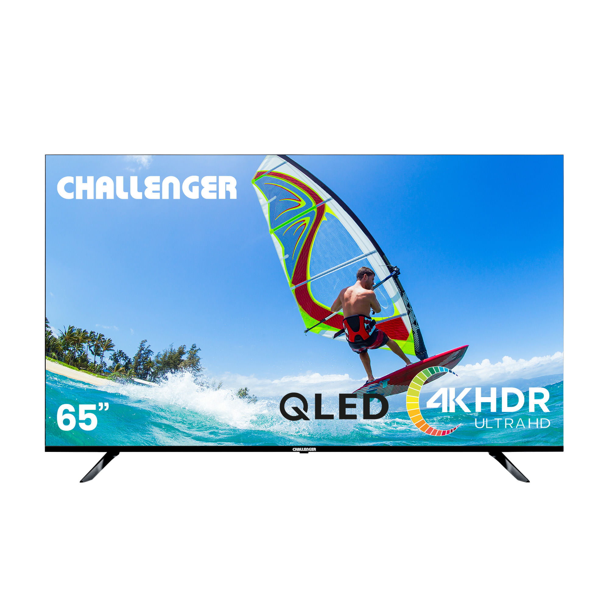 Televisor Challenger QLED 65KG290 BT Google TV 65? 4K UHD (T2) Negro