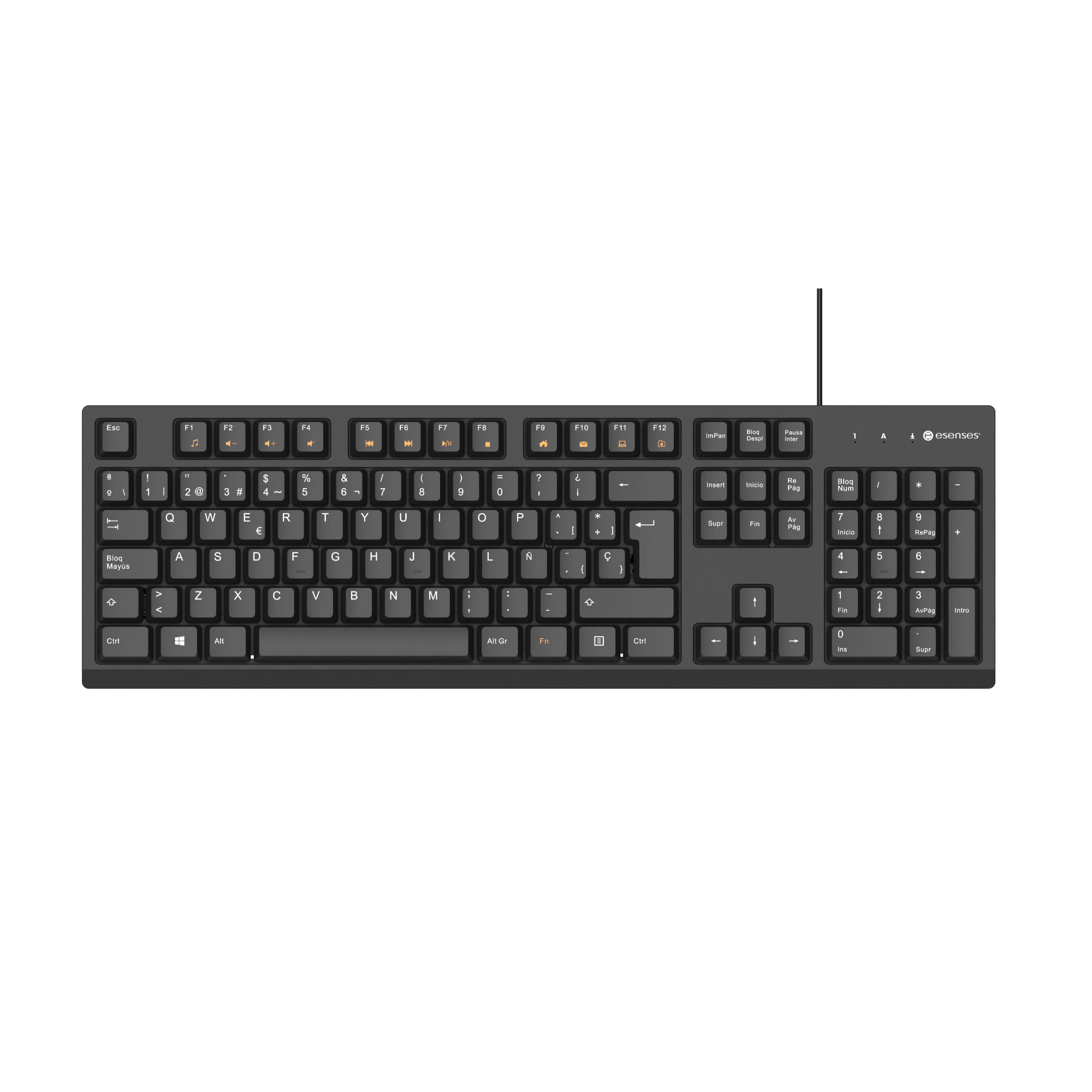 Teclado esenses Alámbrico BK-108