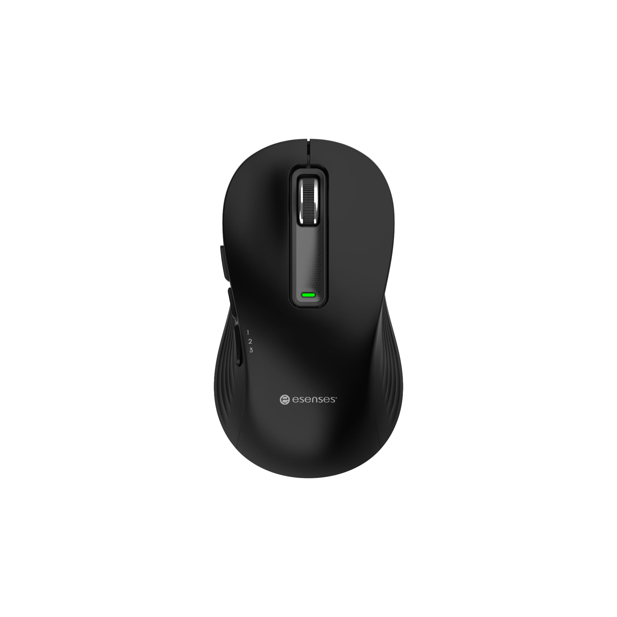 Mouse esenses recargable Bluetooth+USB Tipo C WRM-3010-NEGRO