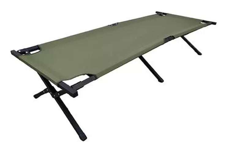 Catre Plegable Tipo Militar Cama Portable Campamento