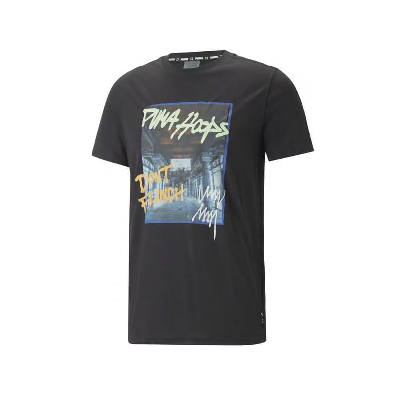 Camiseta-Puma-Greatness-Color-Negro--Hombre