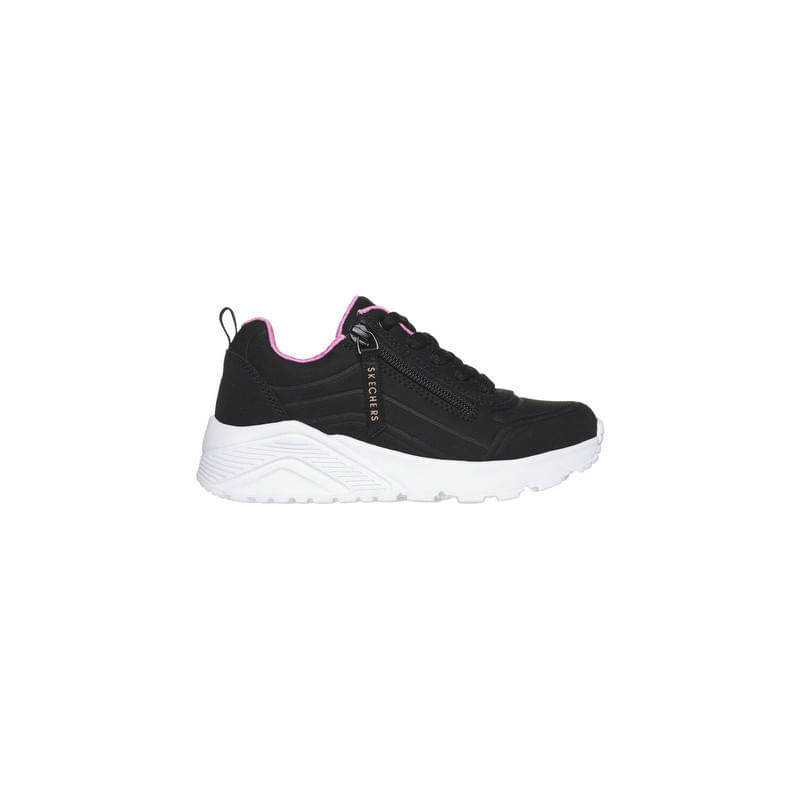 Tenis-Skechers-Uno-Lite-Color-Negro-Blanco-Rosa--Niña