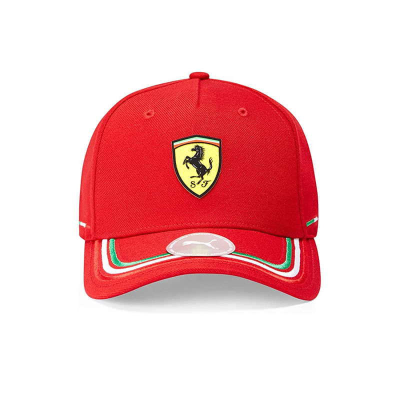 Gorra-Puma-Ferrari-Fanwear-Hombre-Color-Roja-Verde-Blanco-Amarillo