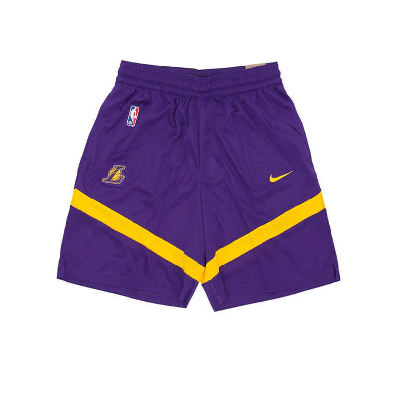 Pantaloneta-Nike-NBA-Lakers-Icon-Practice-Color-Morado-Amarillo--Hombre