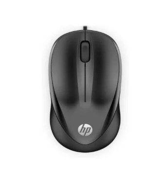 Mouse Hp 1000 Alámbrico -Negro