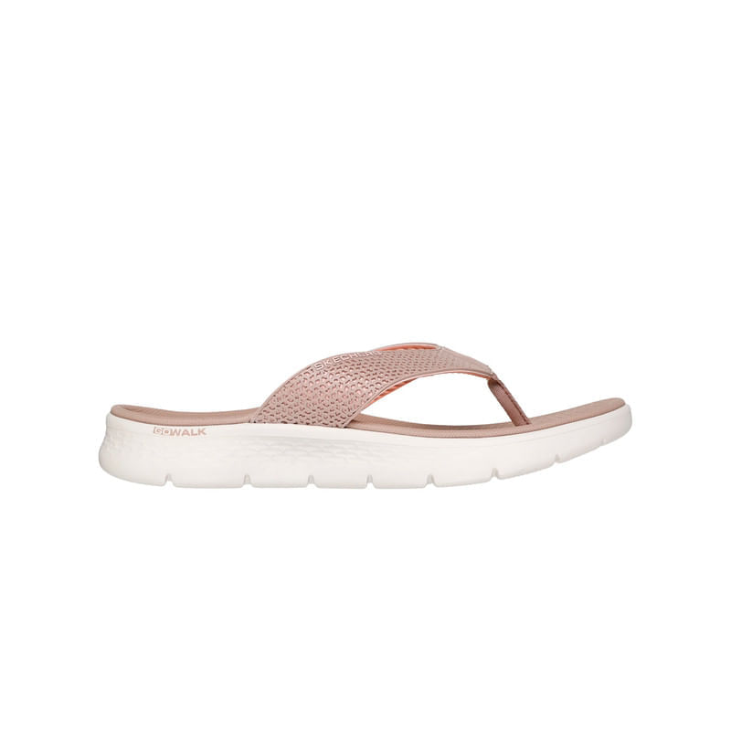 Sandalias Skechers Go Walk Flex Sandal Mujer Color Rosado