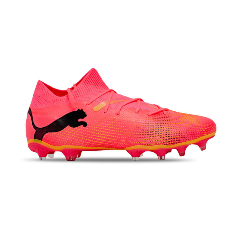 Guayos Puma Future 7 Match Hombre Color Rosado Negro