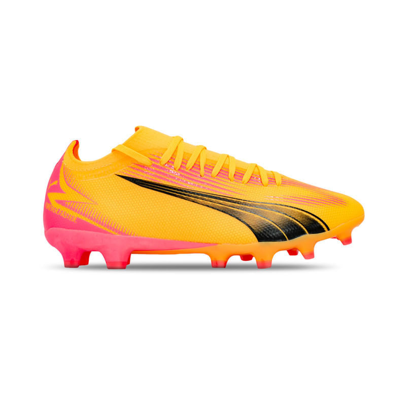 Guayos Puma Ultra Match Hombre Color Amarillo Rosado Negro