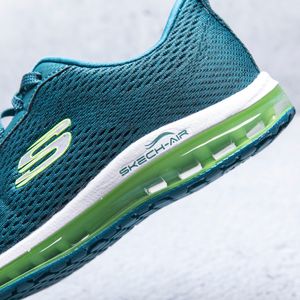 tenis skechers mujer verdes
