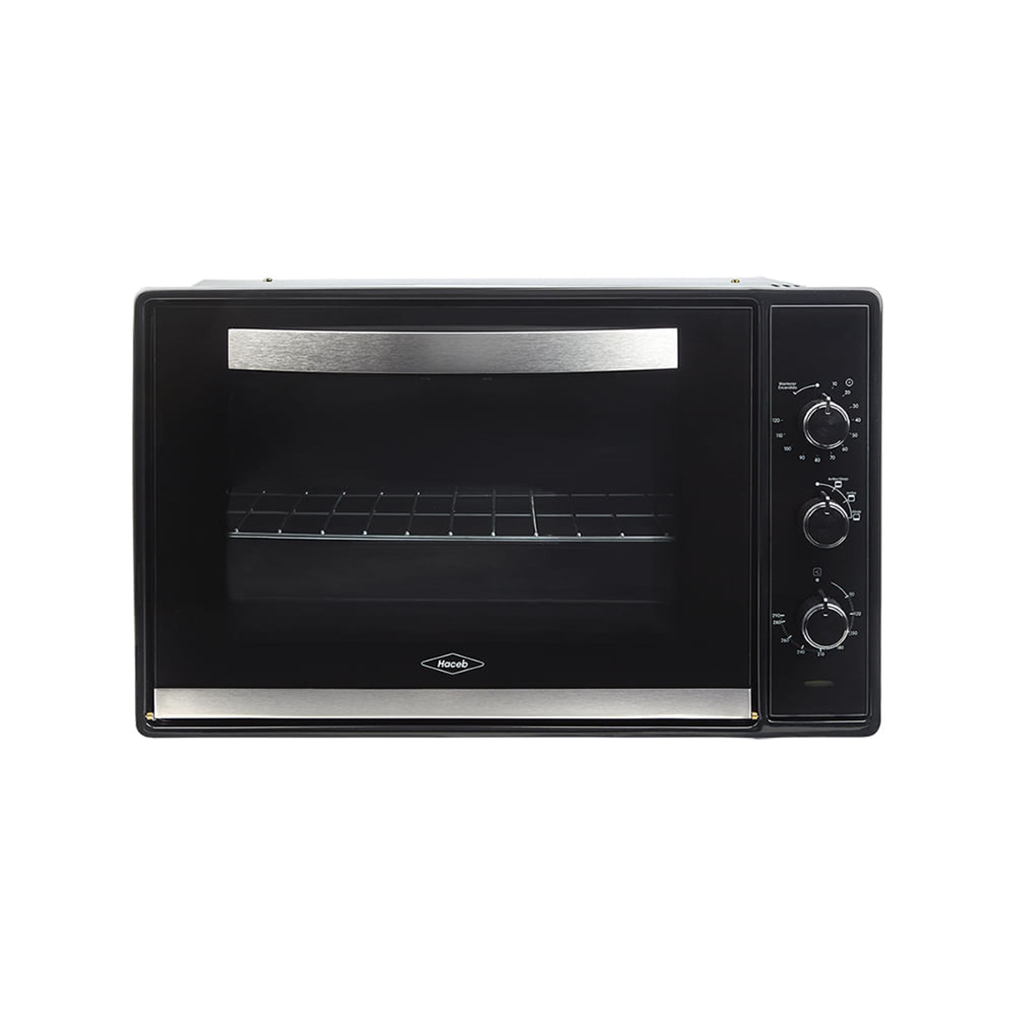 Horno eléctrico Medio Formato Negro 120V Haceb
