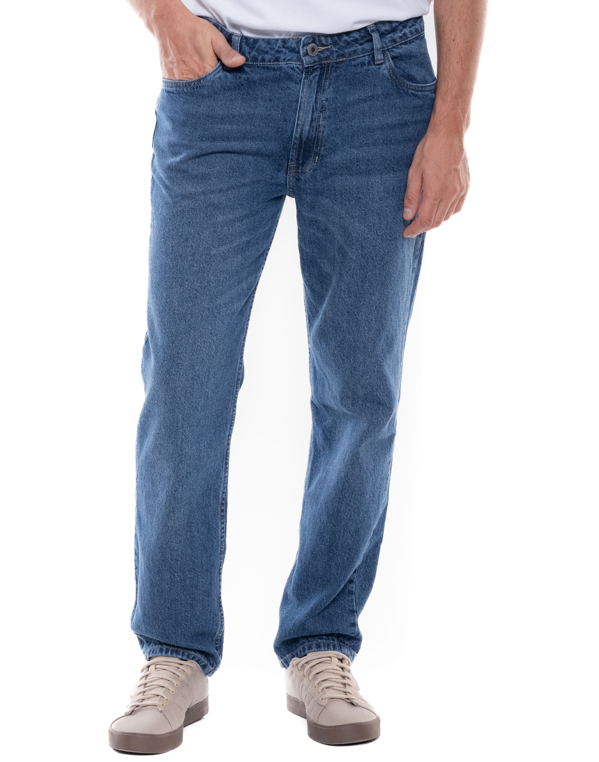 Fremont/Regular Fit Jeans Tono Medio