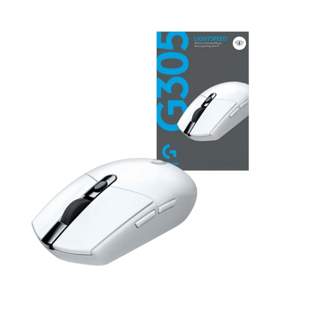Mouse G305 Lightspeed Logitech Gaming Inalambrico Blanco